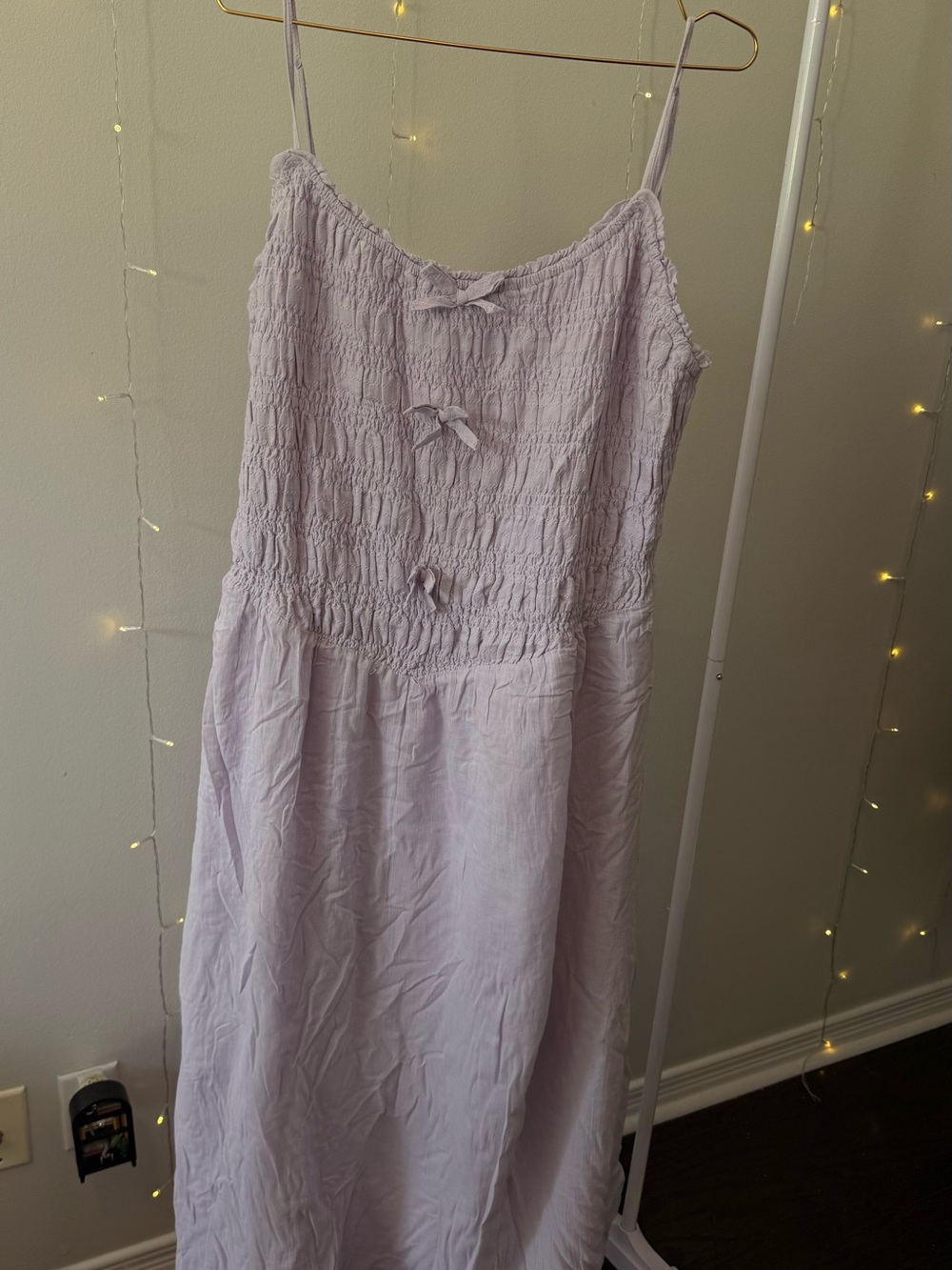 Aerie At The Barre Lilac Midi Dress | XL | NWT - Picture 3 of 6